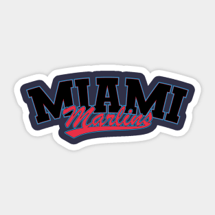 Miami Marlins Sticker